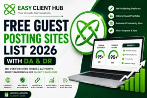 Free guest posting sites list 2026