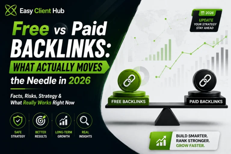 Free vs paid backlinks comparison 2026